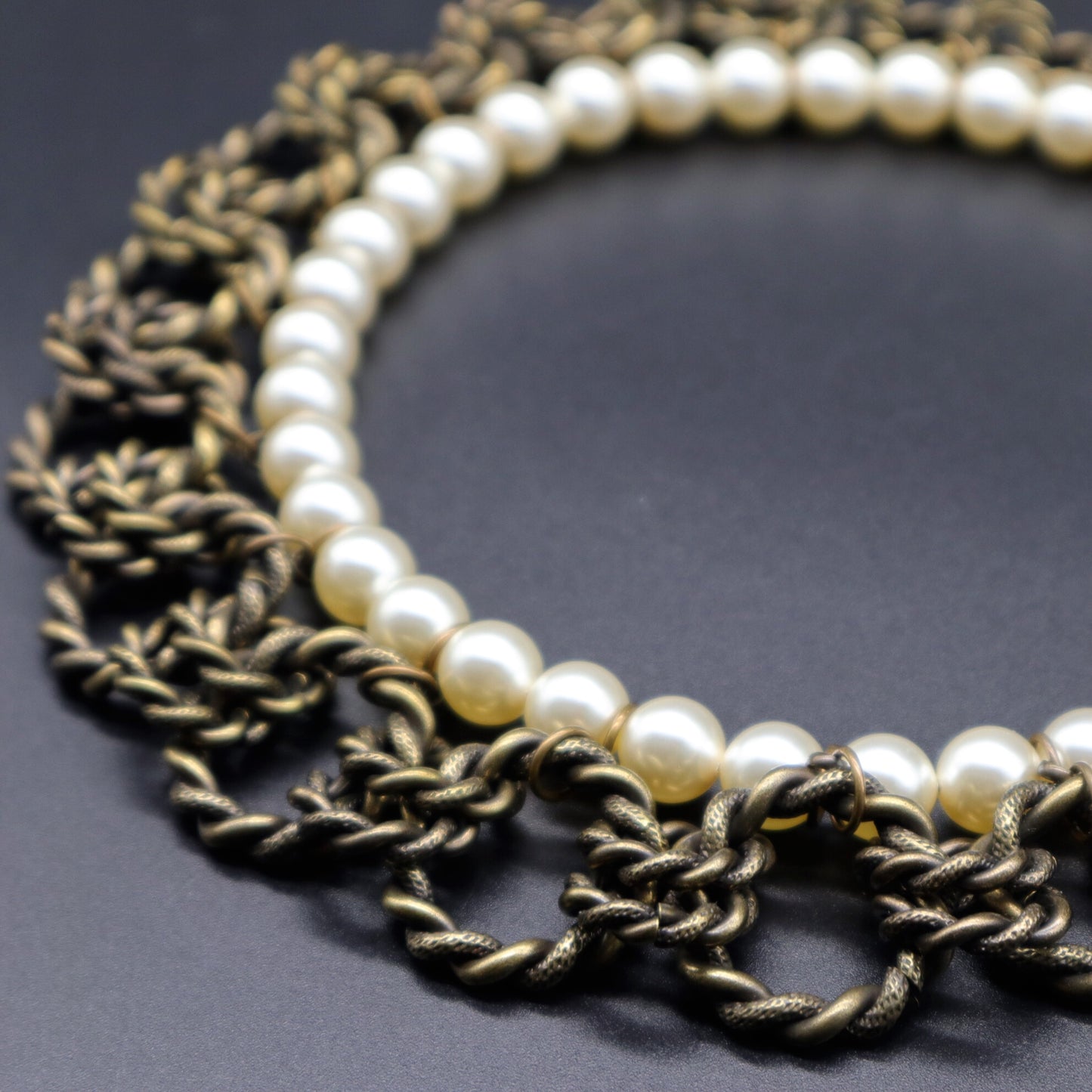 【Empire Byzantin】Collier Statement Perle