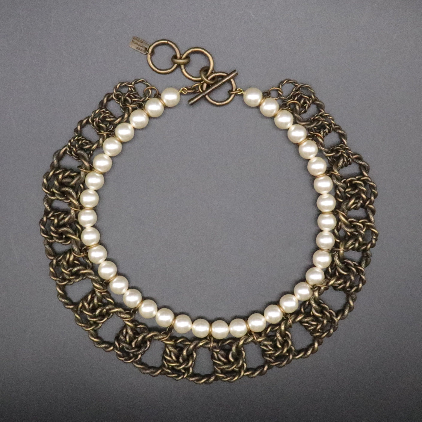 【Empire Byzantin】Collier Statement Perle