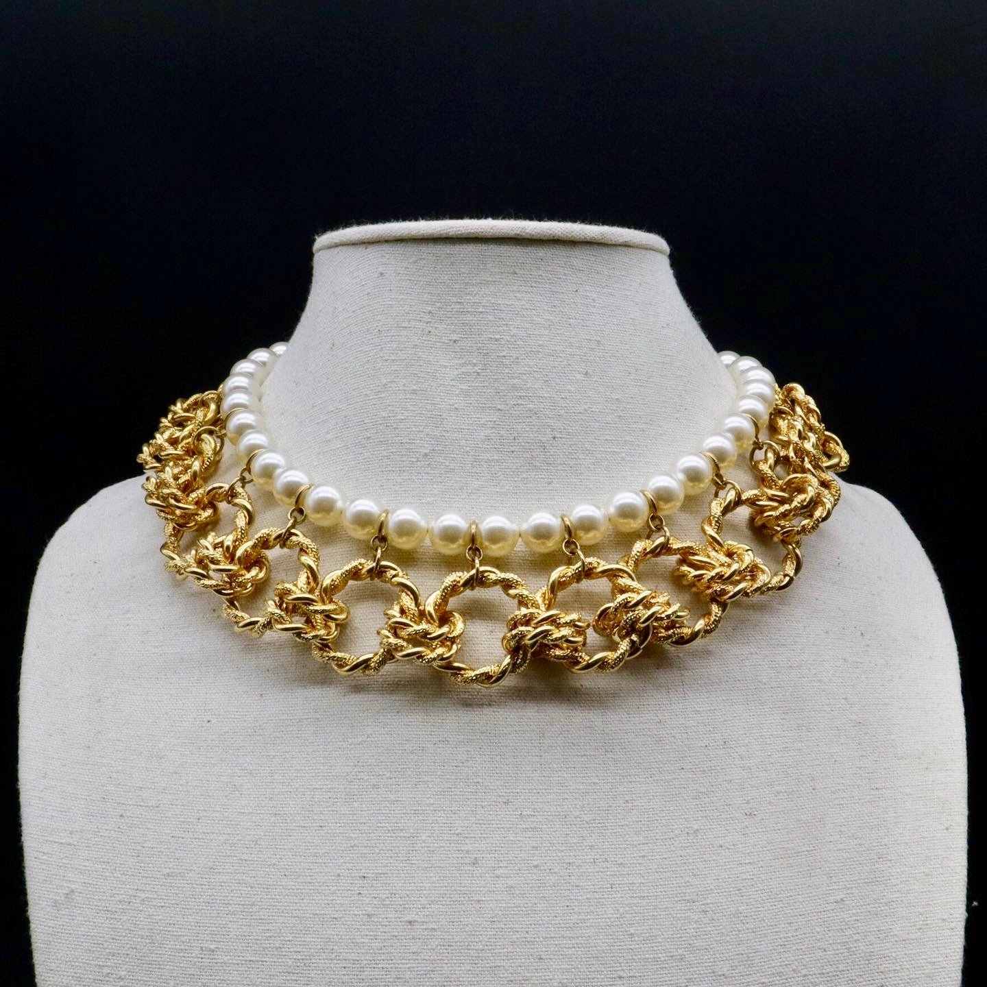 【Empire Byzantin】Collier Statement Perle