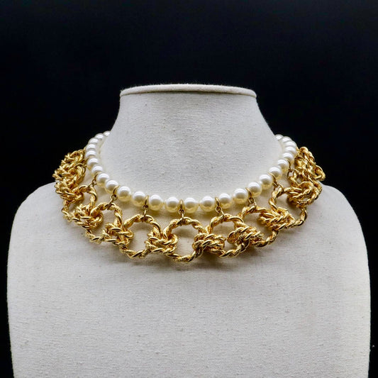 【Empire Byzantin】Collier Statement Perle