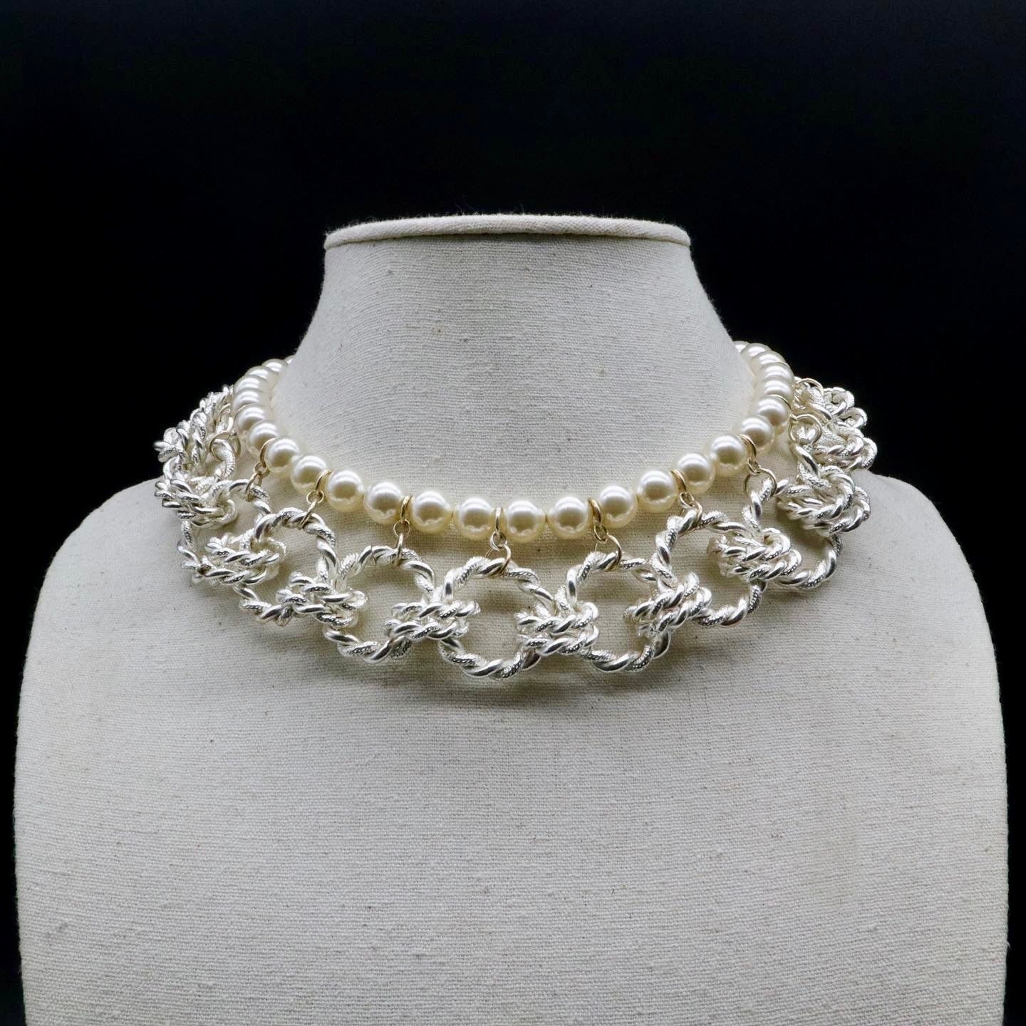【Empire Byzantin】Collier Statement Perle