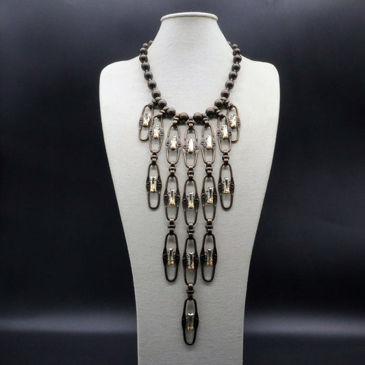 【Empire Byzantin】ビザンツ帝国 クリスタル マスターピース ネックレス