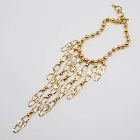 【Empire Byzantin】ビザンツ帝国 クリスタル マスターピース ネックレス