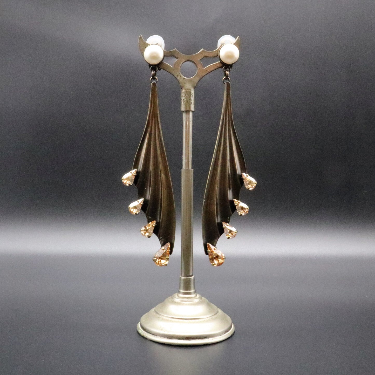 【Poseidon Fin】 Boucles d'oreilles Clip Statement