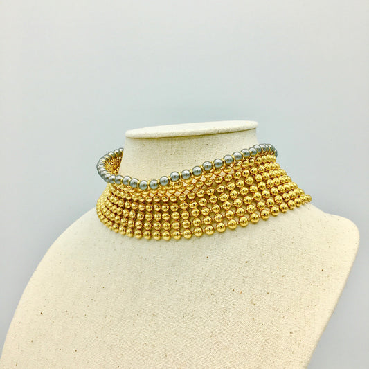 【Demi-Boule】ドゥミブール ワイド ネックレス