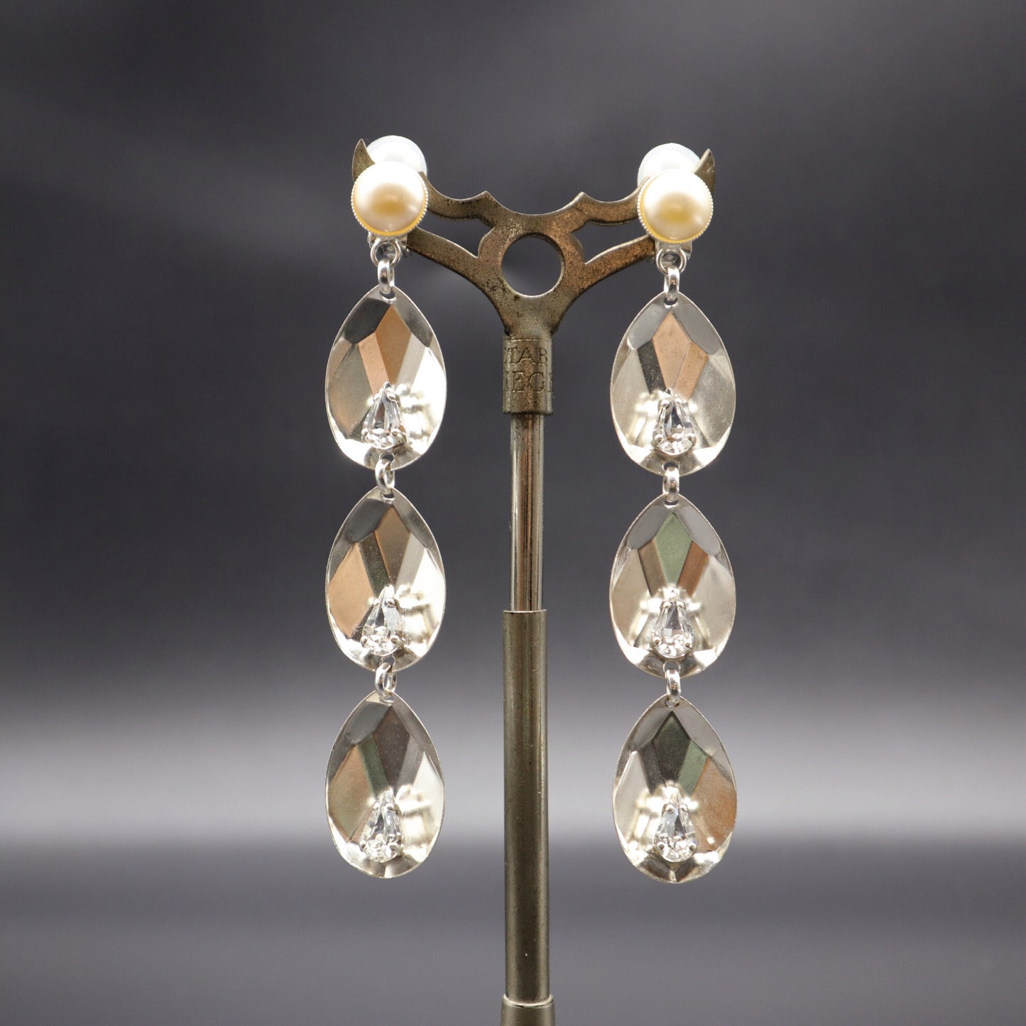 【Elizabeth I Bijoux】Boucles d'oreilles Bijoux Triple