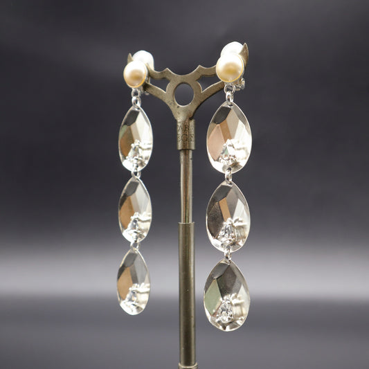 【Elizabeth I Bijoux】Boucles d'oreilles Bijoux Triple