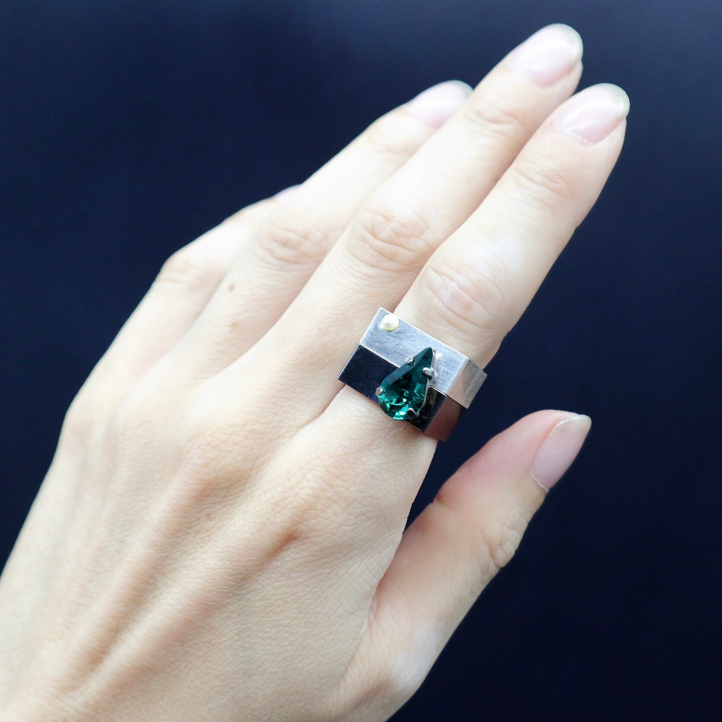 【SquareRing】スクエアリング タイニーパール L