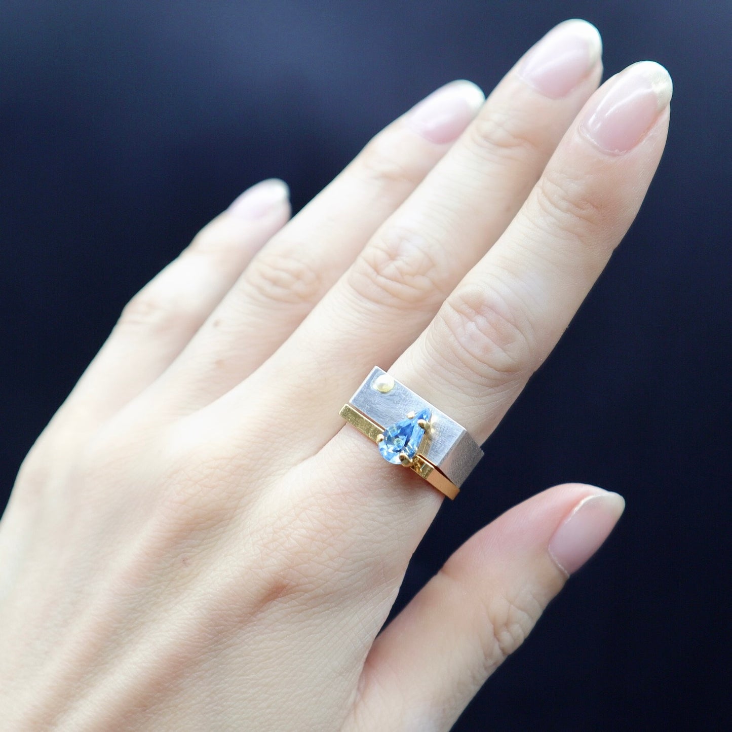 【SquareRing】スクエアリング タイニーパール L