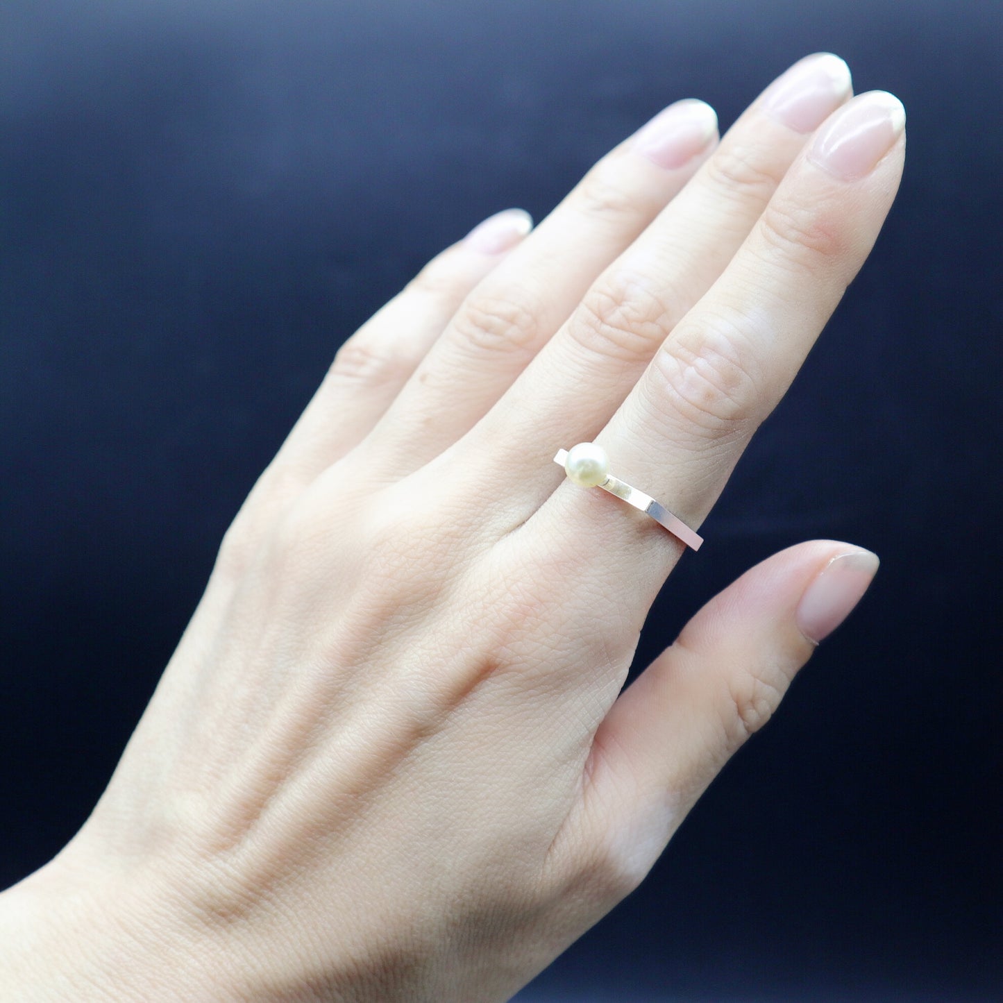 【SquareRing】スクエアリング スモール パール