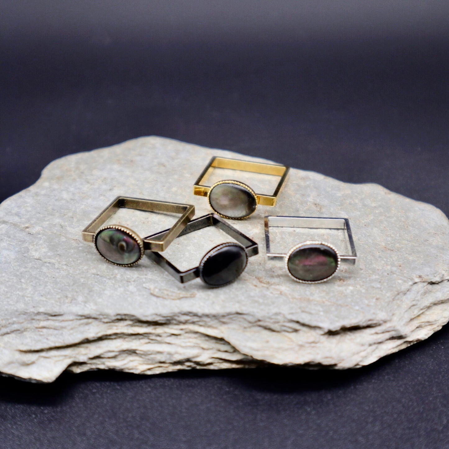 【SquareRing】Nacre Grise S