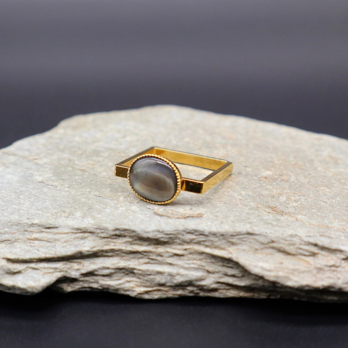 【SquareRing】スクエアリング マザー オブ パール S