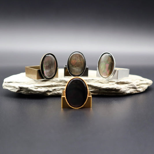 【SquareRing】Nacre Grise L
