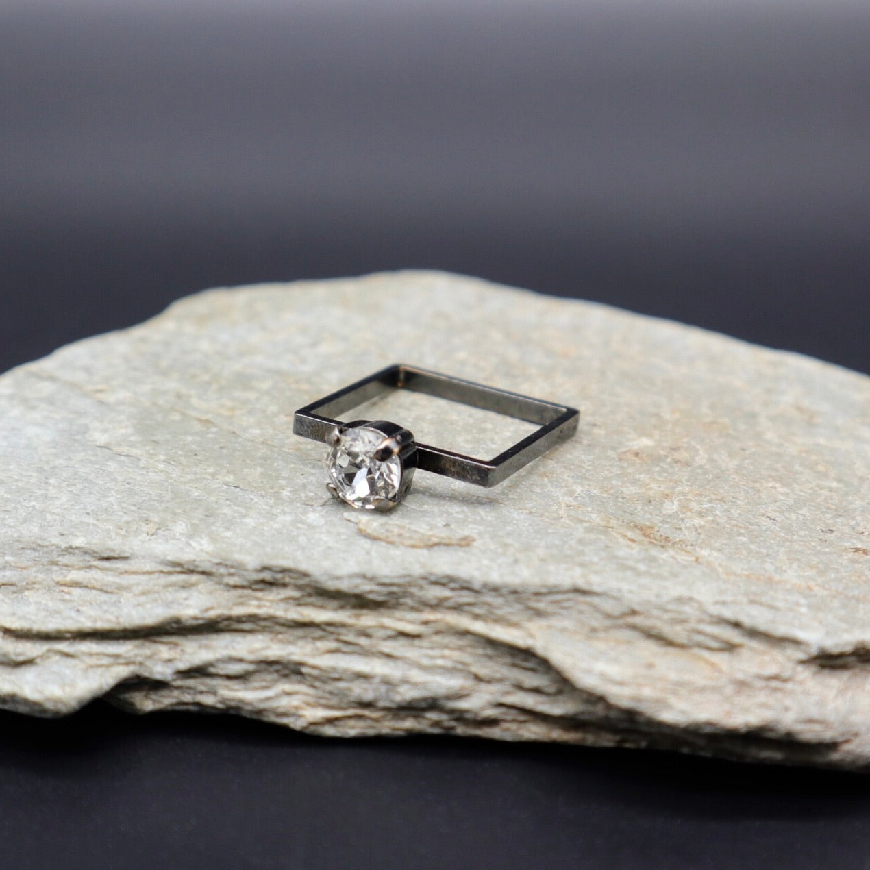 【SquareRing】Round Stone S