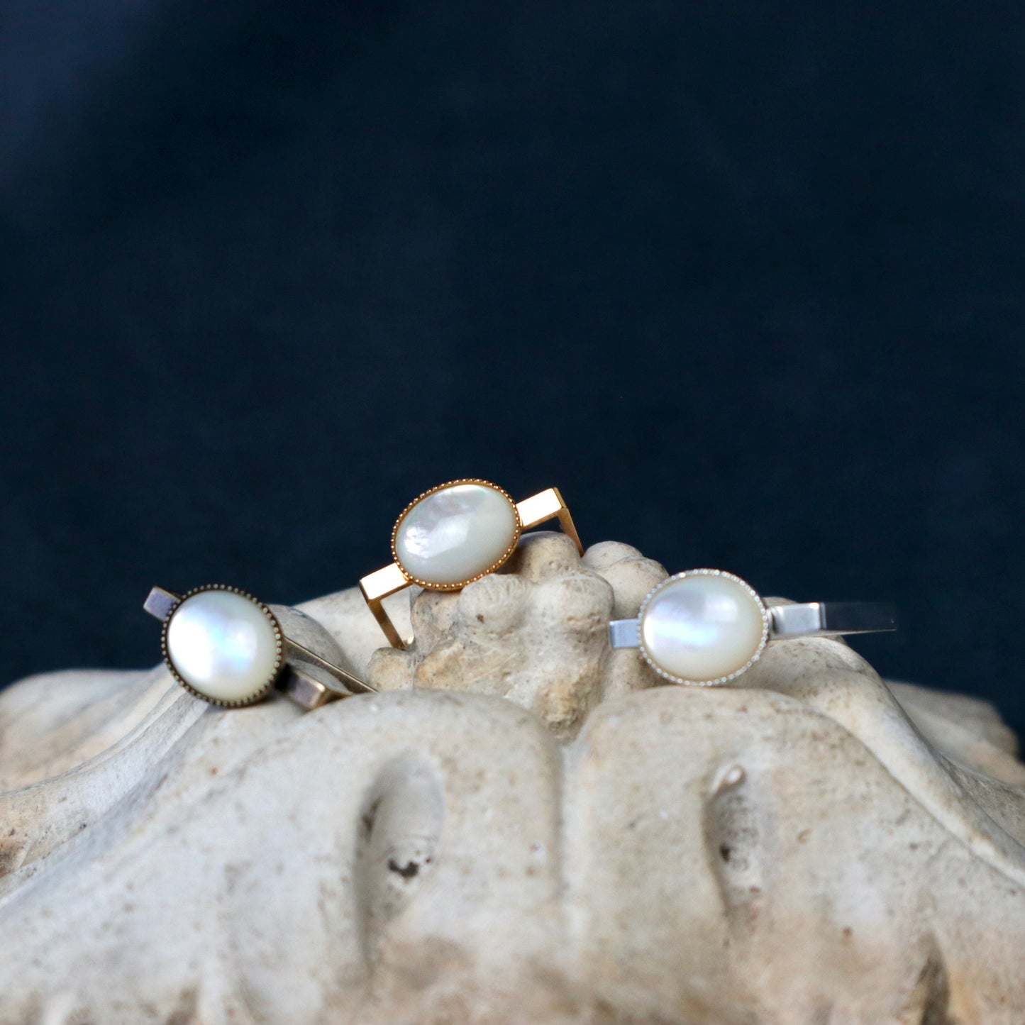 【SquareRing】Nacre Blanche S