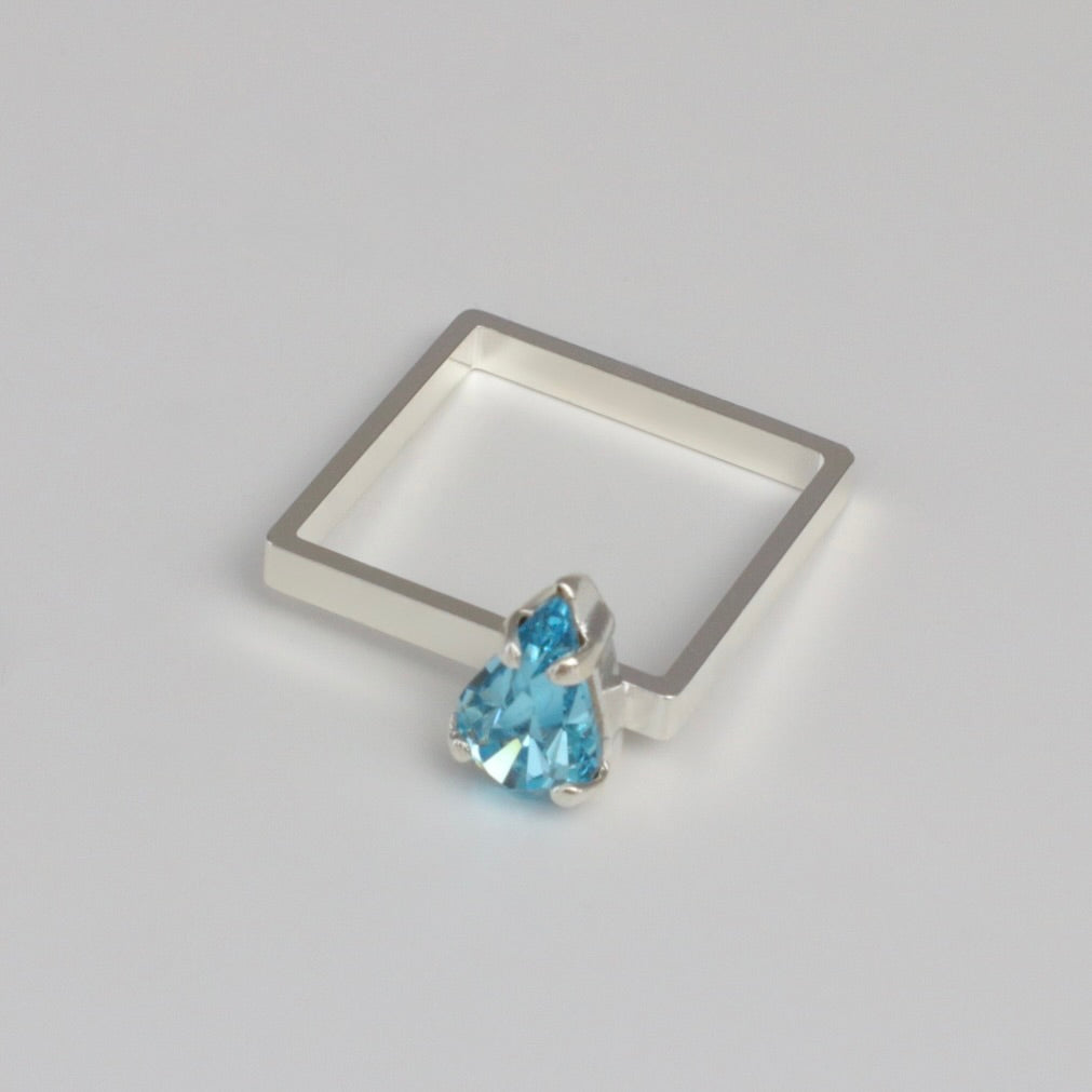 【SquareRing】Drop S Aquamarine