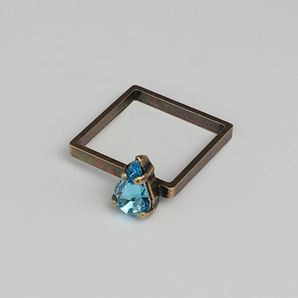 【SquareRing】Drop S Aquamarine