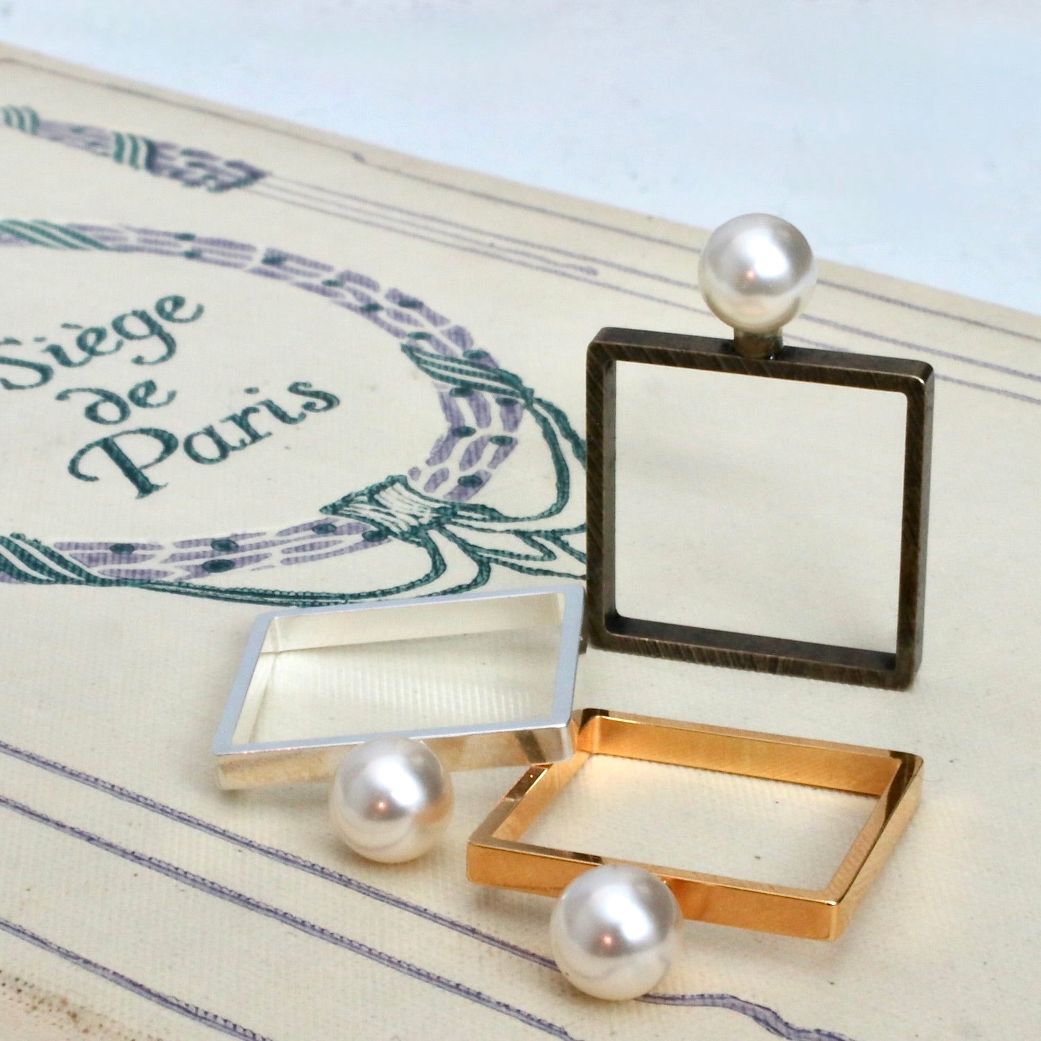 SquareRing】スクエアリング スモール パール – IMUKA TIMUKAT PARIS