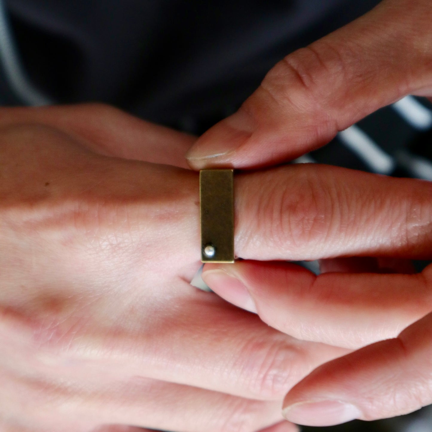 【SquareRing】スクエアリング タイニーパール L