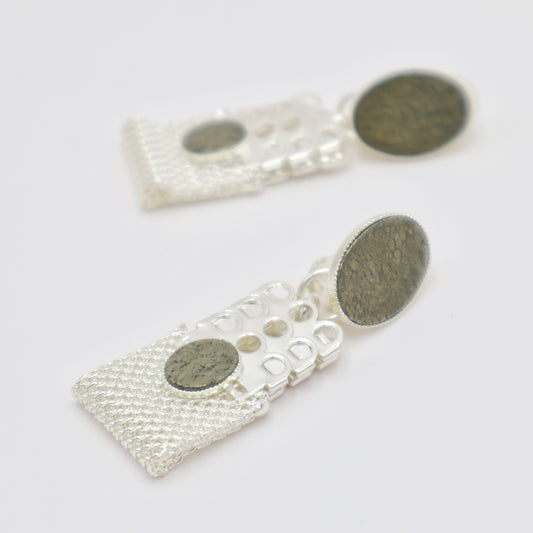 【La Fortezza】ラ フォルテッザ ダングリング イヤリング