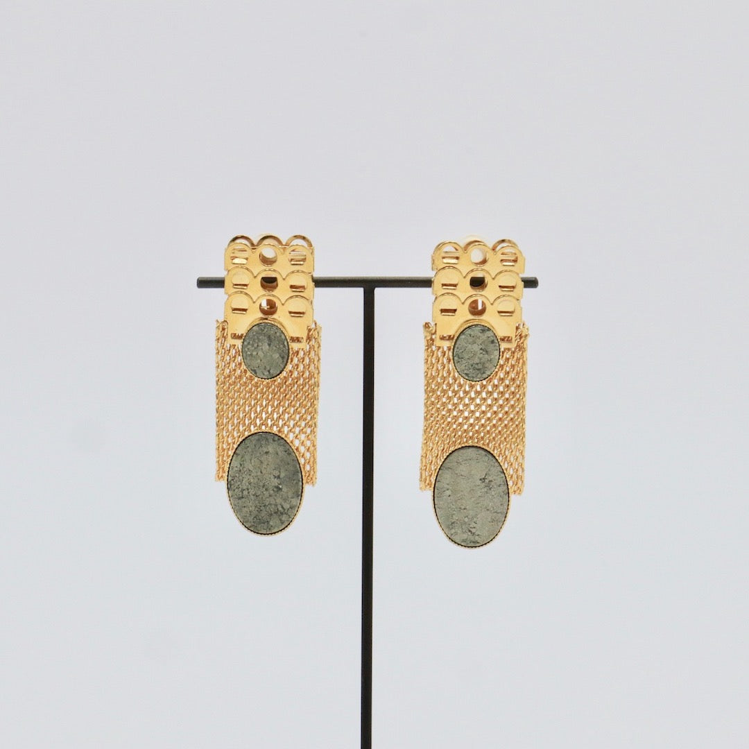 【La Fortezza】Clip-on Earrings