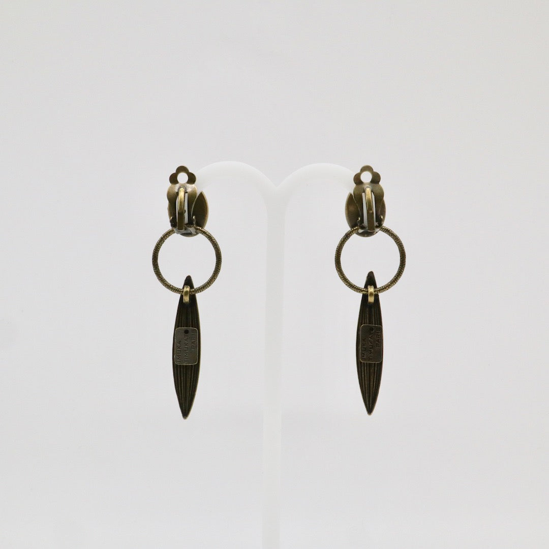 【Pallade et il Centauro】Boucles d'oreilles Clip 2 Ways