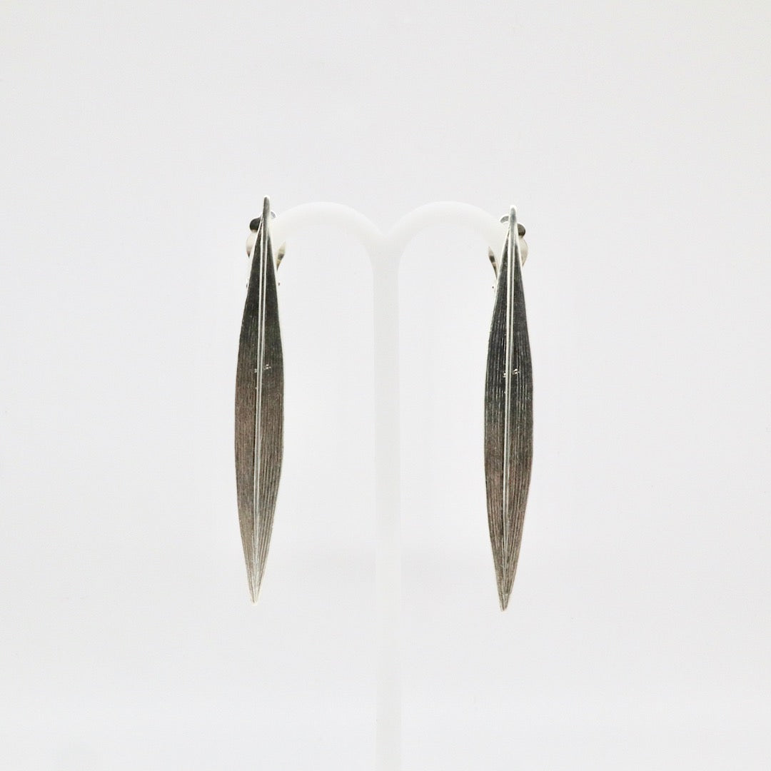 【Pallade et il Centauro】Boucles d'oreilles Clip Feuille L
