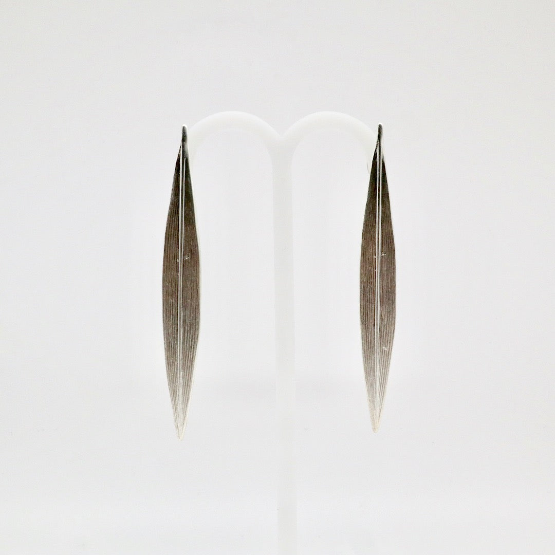【Pallade et il Centauro】Boucles d'oreilles Percées Feuille L