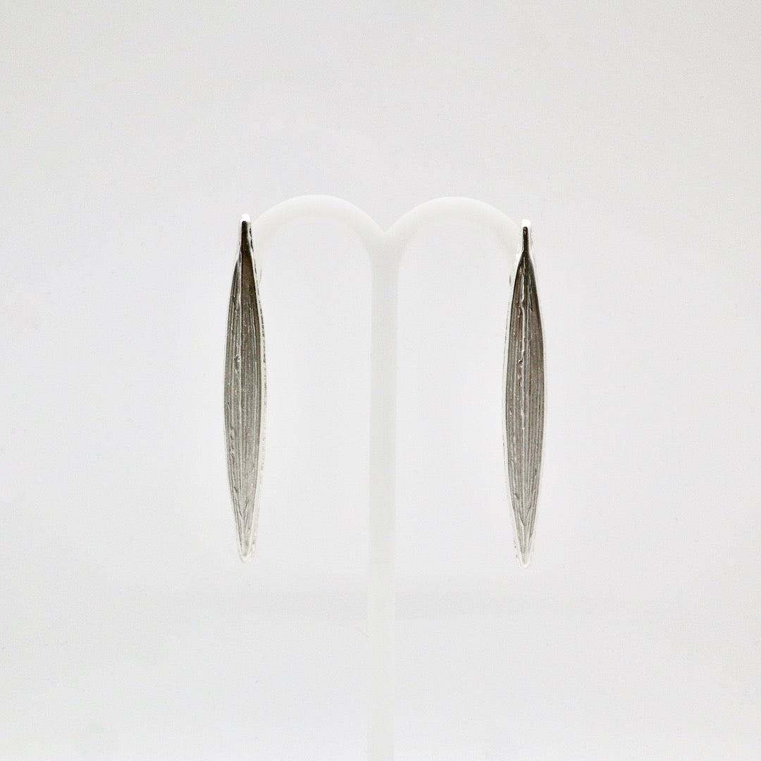 【Pallade et il Centauro】Boucles d'oreilles Percées Feuille M