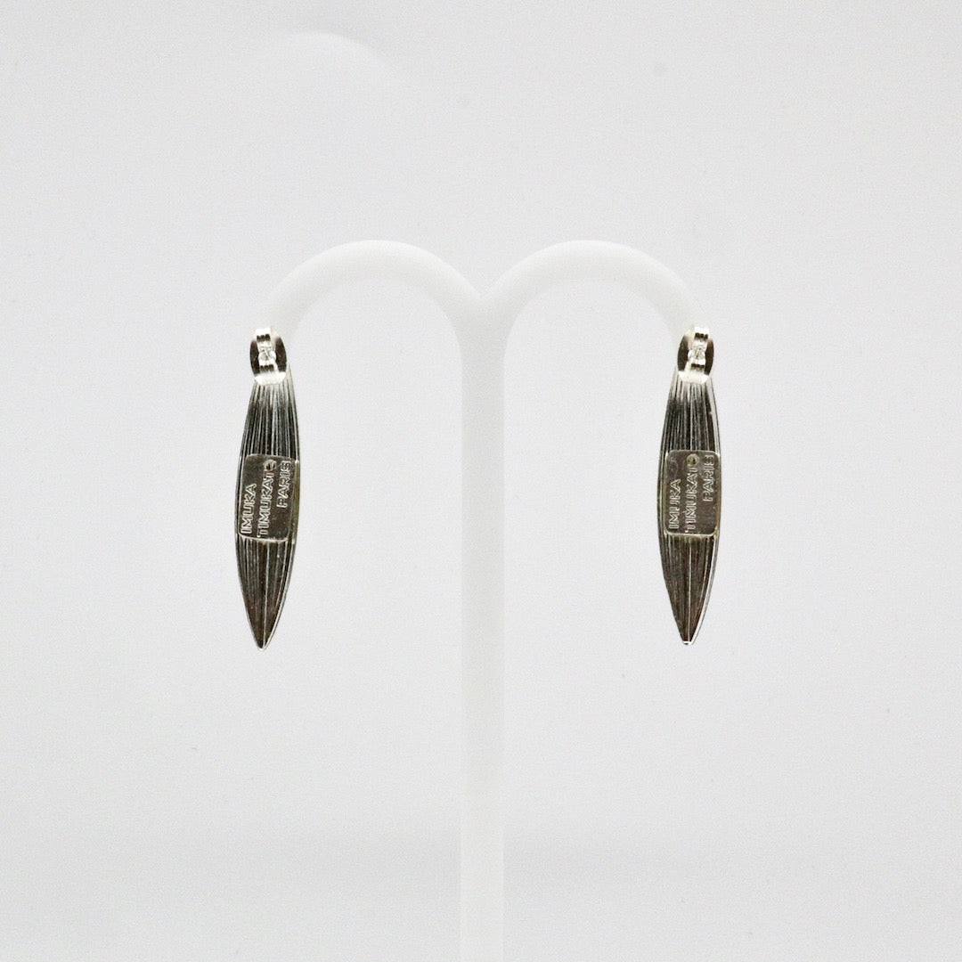 【Pallade et il Centauro】Boucles d'oreilles Percées Feuille S