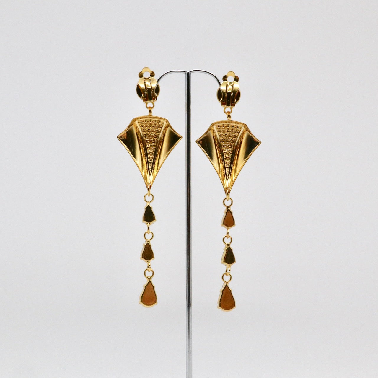 【Papillon de Mer】Boucles d'oreilles Clip Cristal