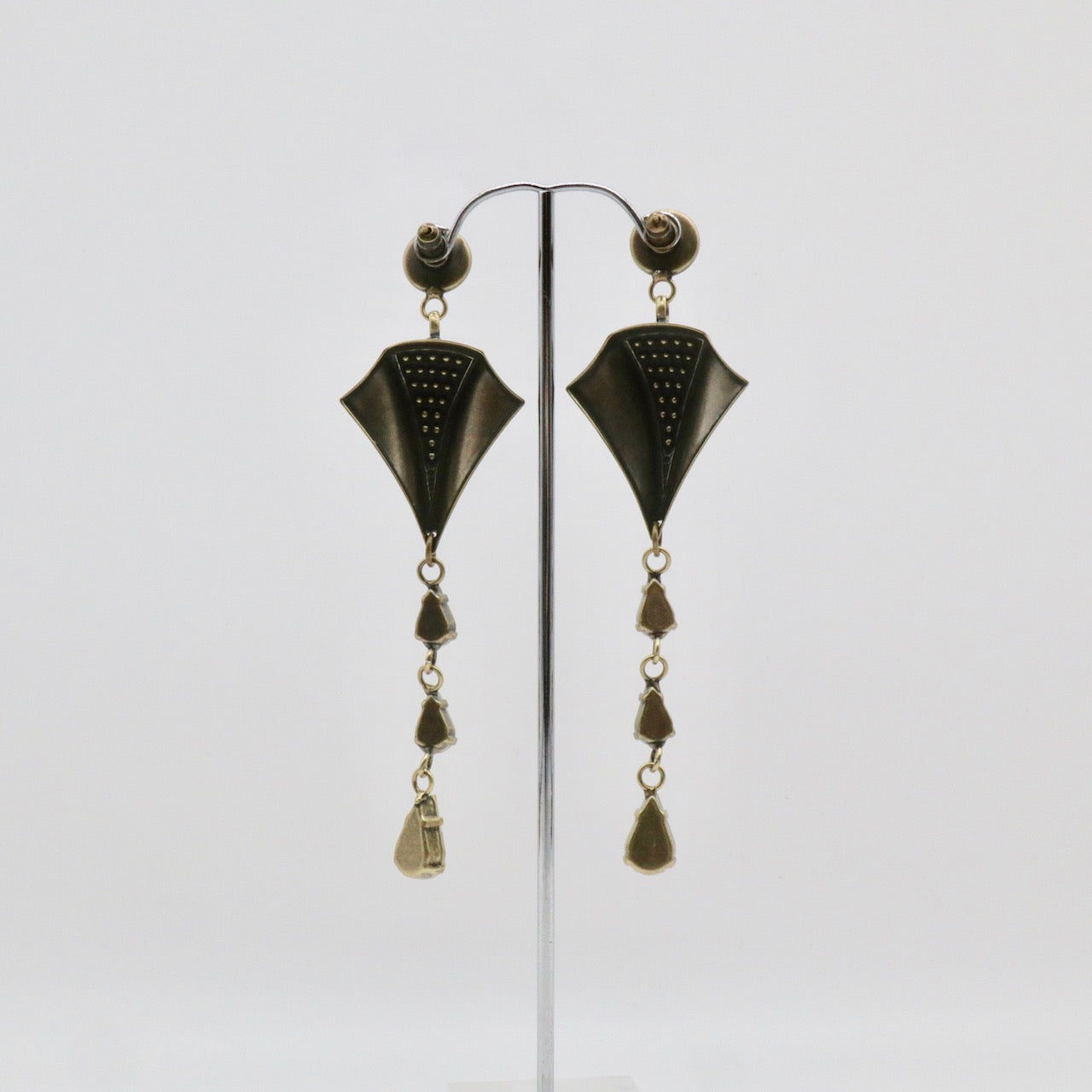 【Papillon de Mer】Boucles d'oreilles Percées Cristal