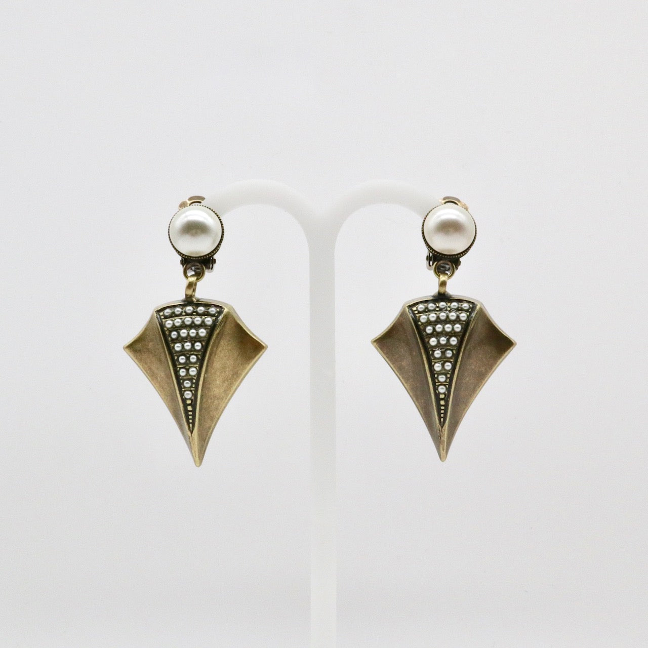 【Papillon de Mer】Boucles d'oreilles Clip Single