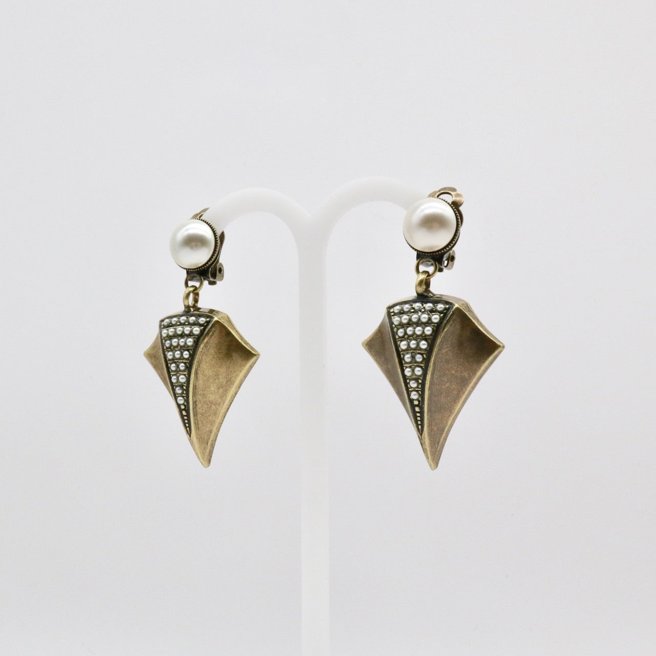 【Papillon de Mer】Boucles d'oreilles Clip Single