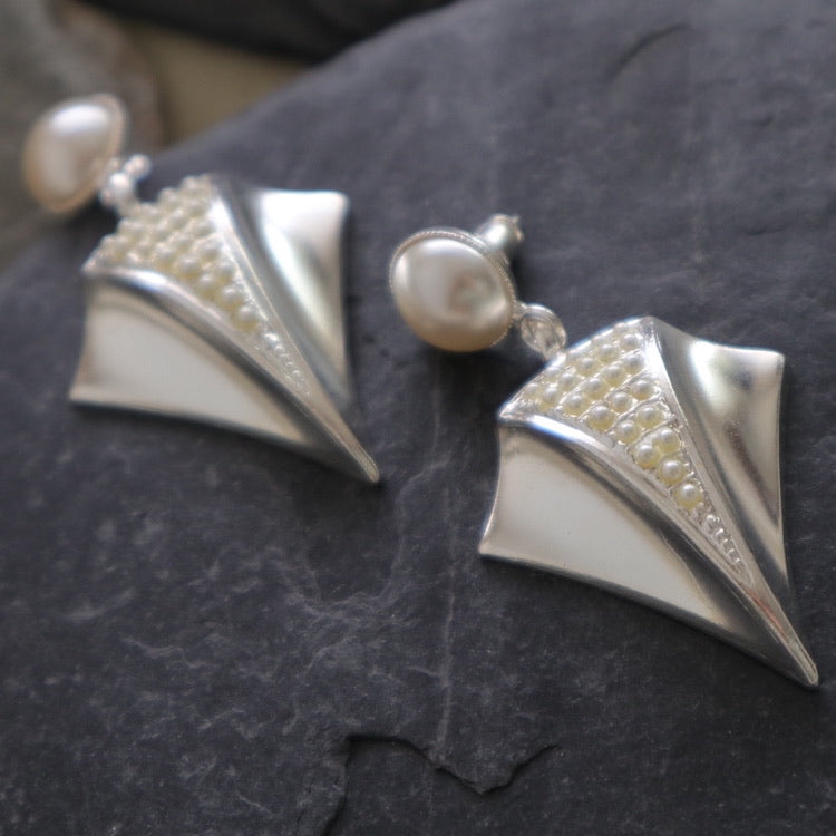 【Papillon de Mer】Boucles d'oreilles Clip Single