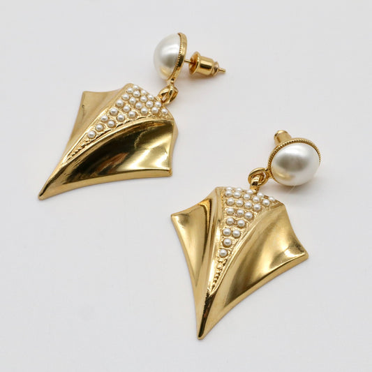 【Papillon de Mer】Boucles d'oreilles Percées Single