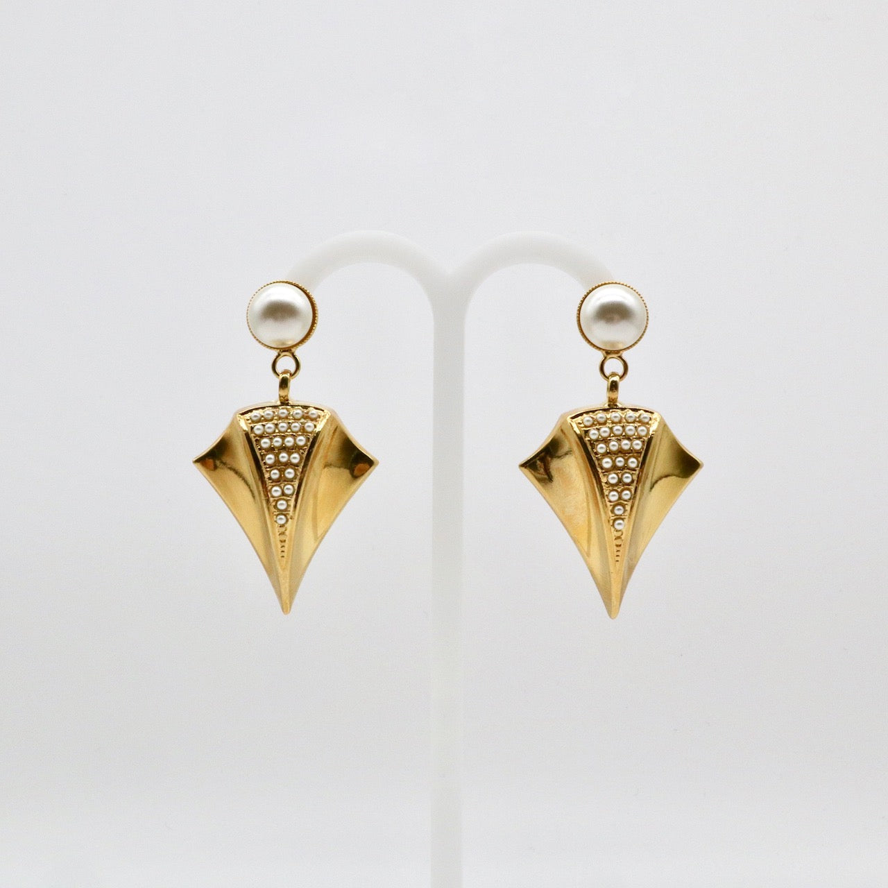 【Papillon de Mer】Boucles d'oreilles Percées Single