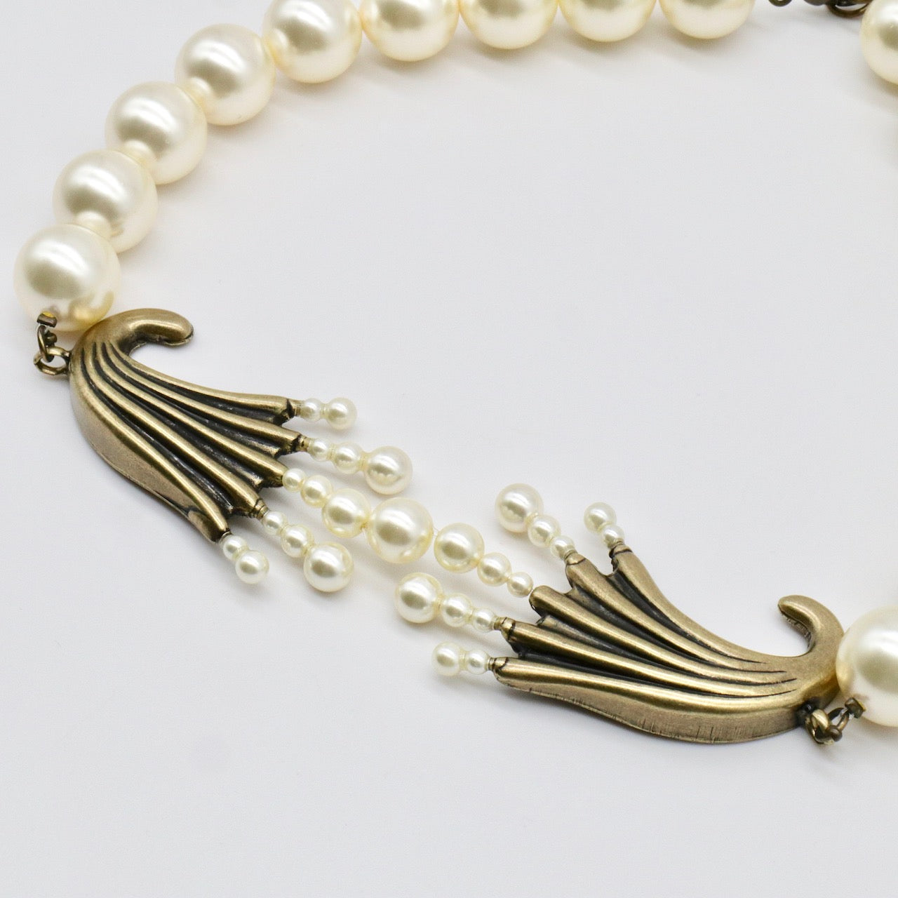 【Anémone de Mer】Collier Court Perle