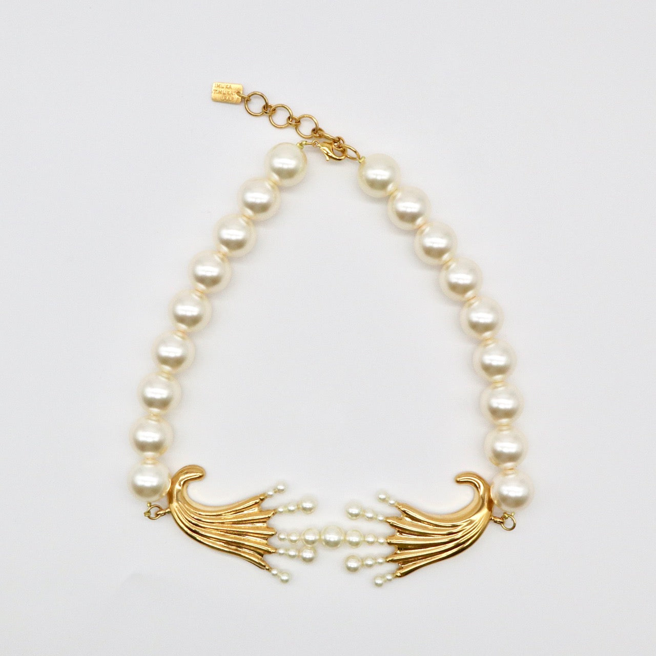 【Anémone de Mer】Collier Court Perle