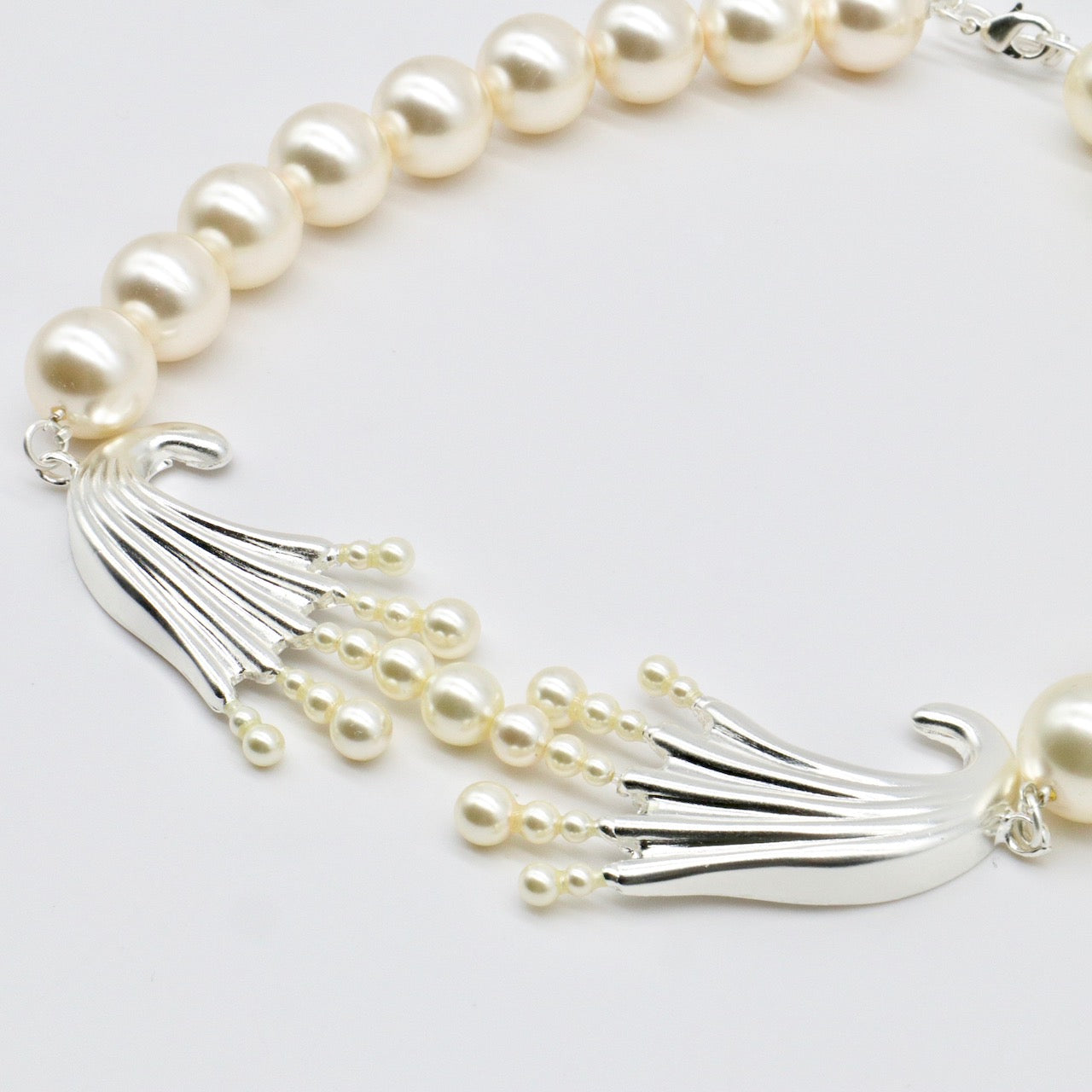 【Anémone de Mer】Collier Court Perle