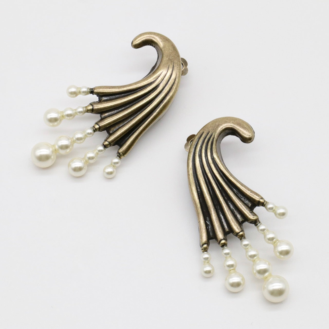 【Anémone de Mer】Boucles d'oreilles Clip