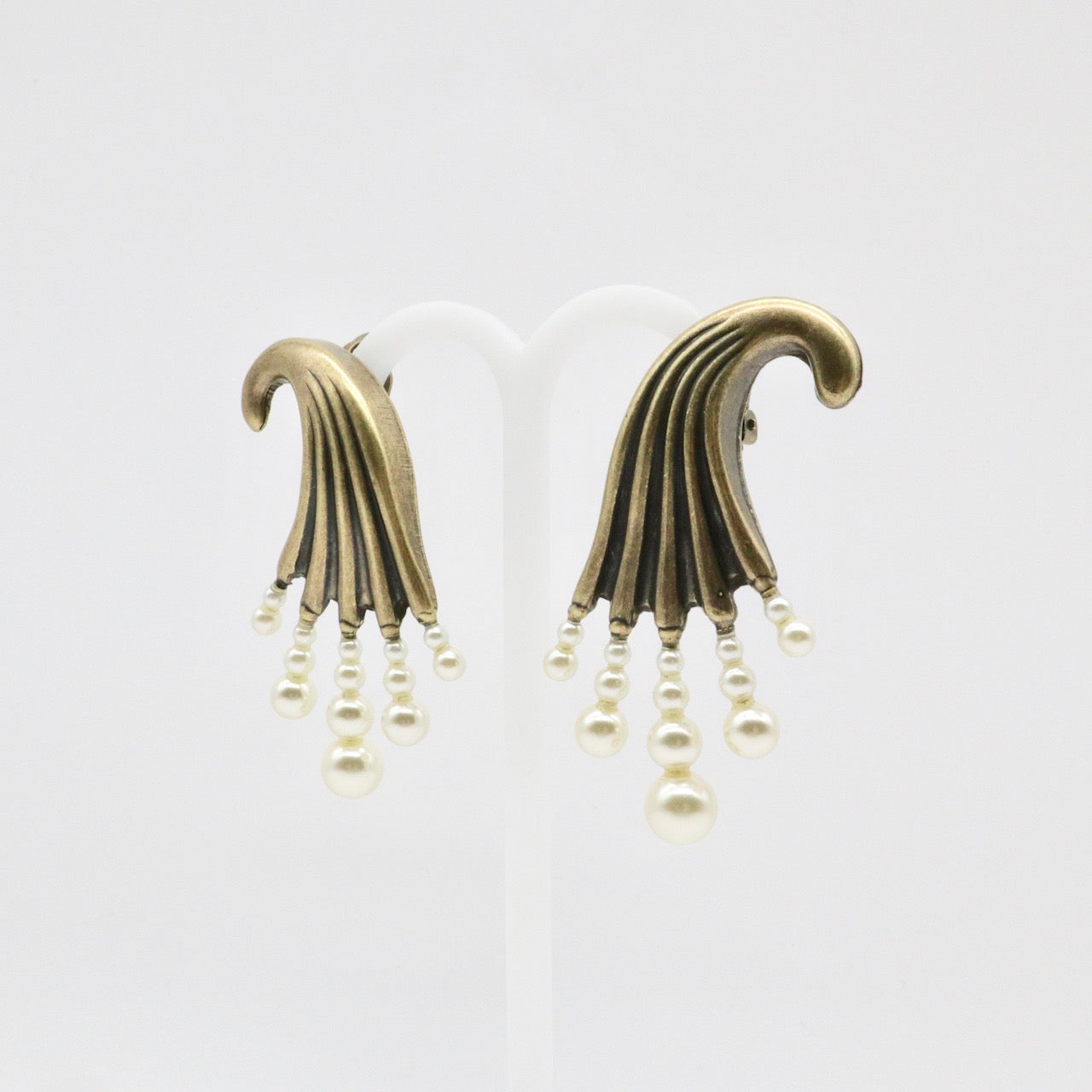 【Anémone de Mer】Boucles d'oreilles Clip