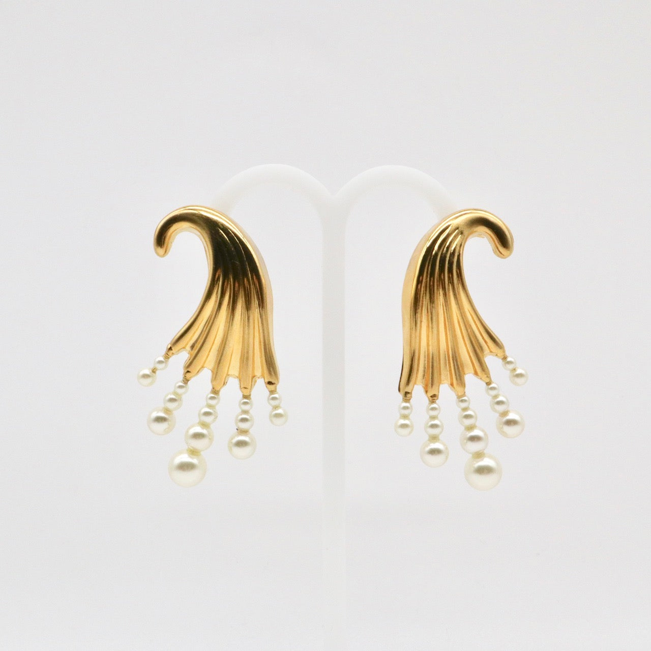 【Anémone de Mer】Boucles d'oreilles Percées