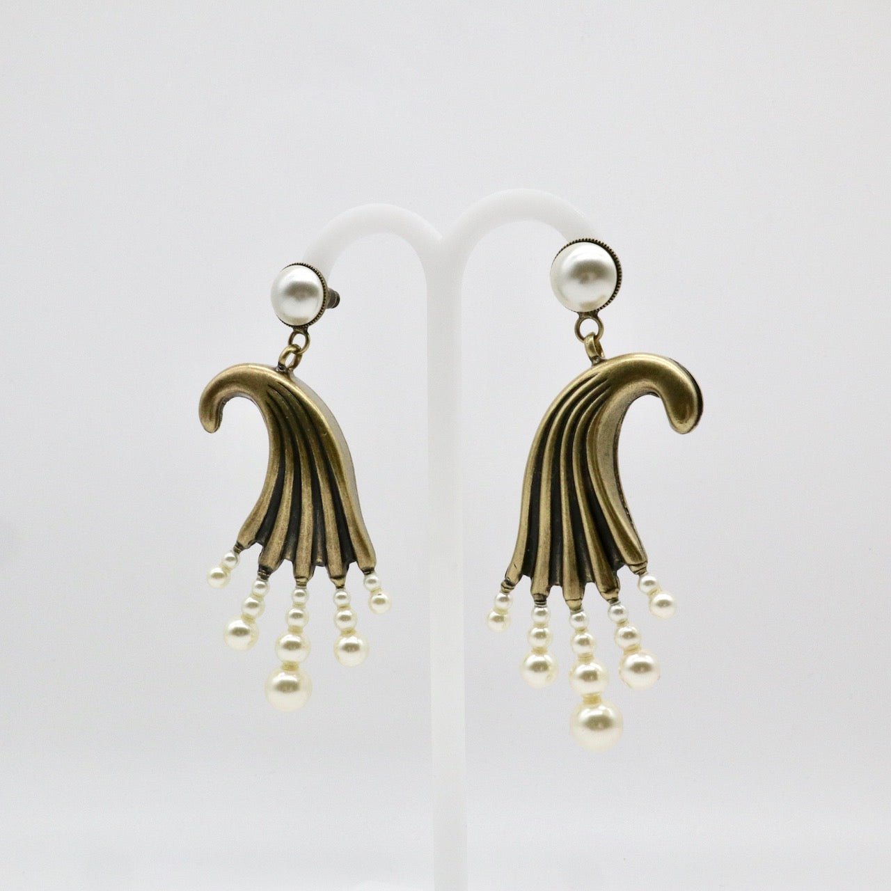 【Anémone de Mer】Boucles d'oreilles Percées Pendantes
