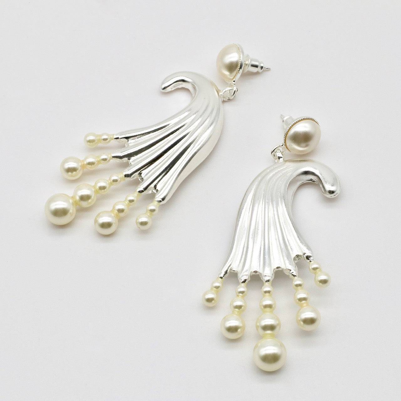 【Anémone de Mer】Boucles d'oreilles Percées Pendantes