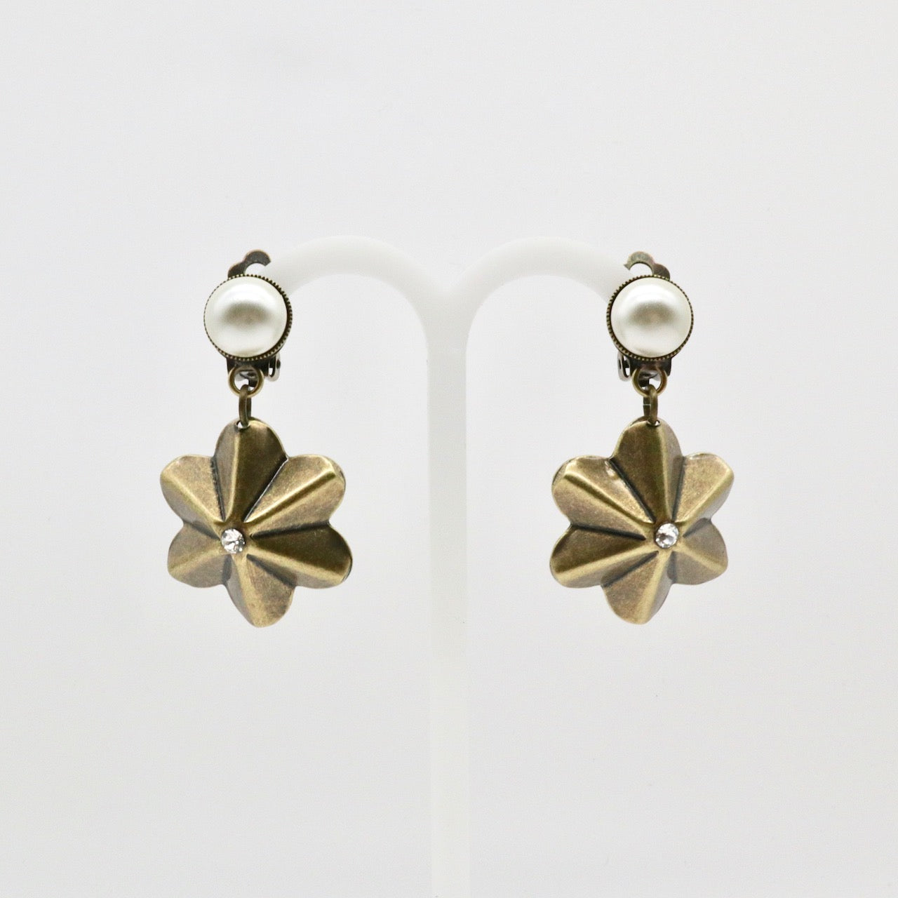【Les Balanes】Boucles d'oreilles Clip Pendantes