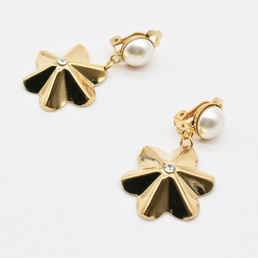 【Les Balanes】Boucles d'oreilles Clip Pendantes
