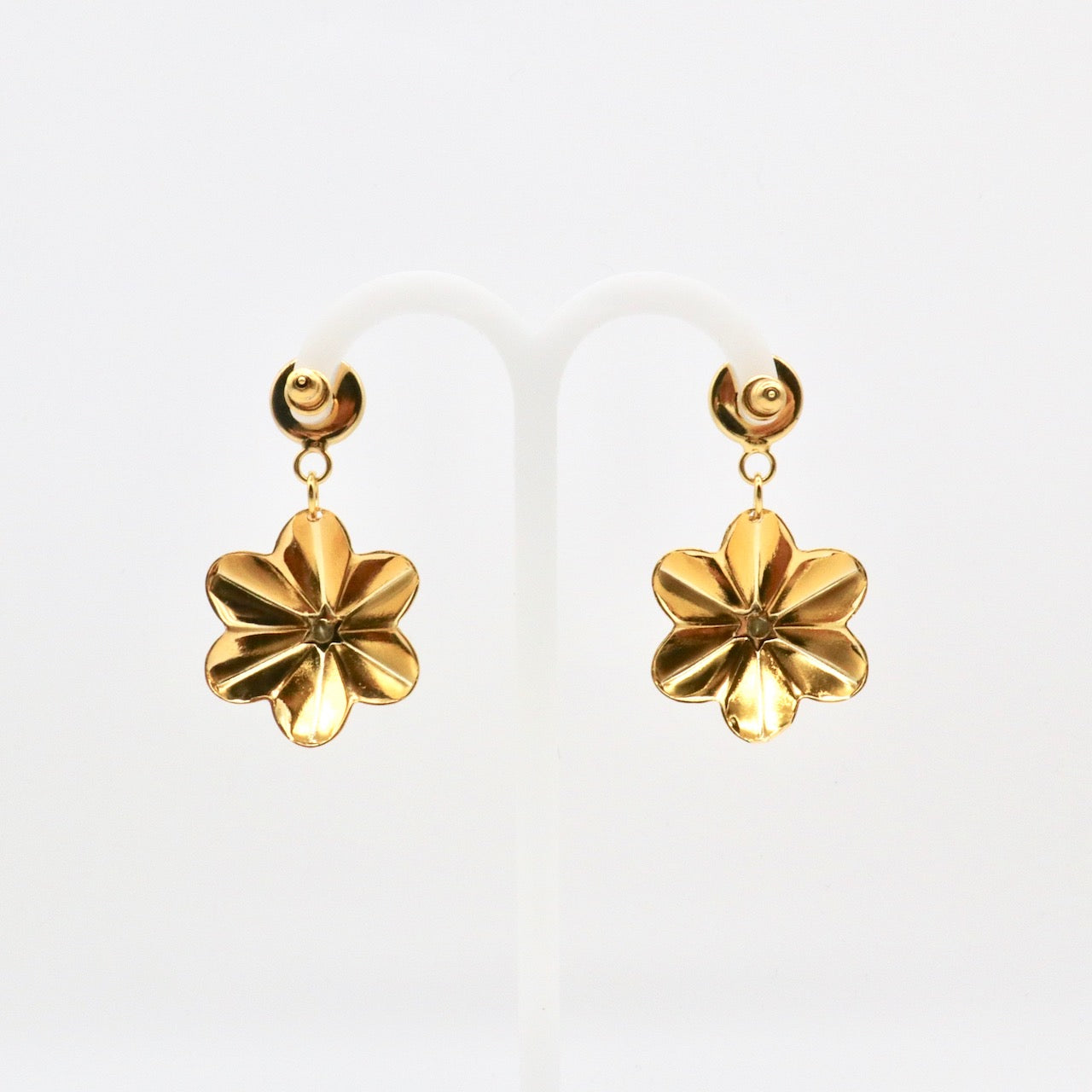 【Les Balanes】Boucles d'oreilles Percées Pendantes