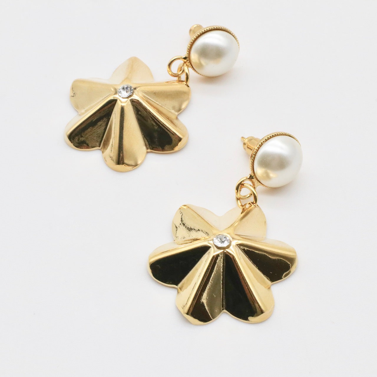 【Les Balanes】Boucles d'oreilles Percées Pendantes