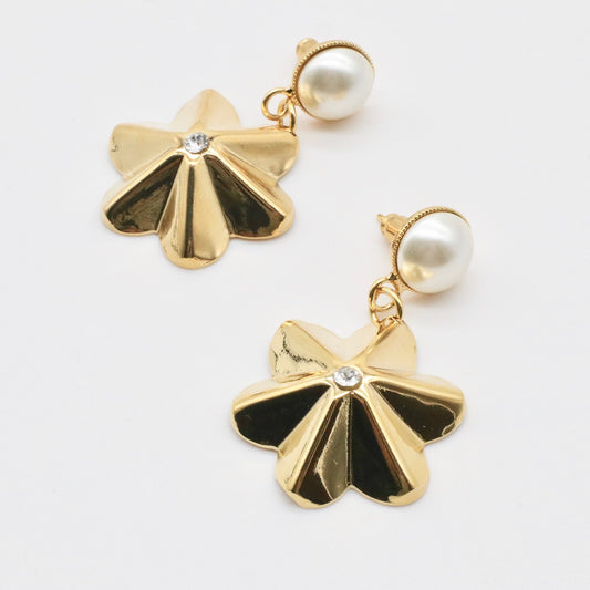 【Les Balanes】Boucles d'oreilles Percées Pendantes